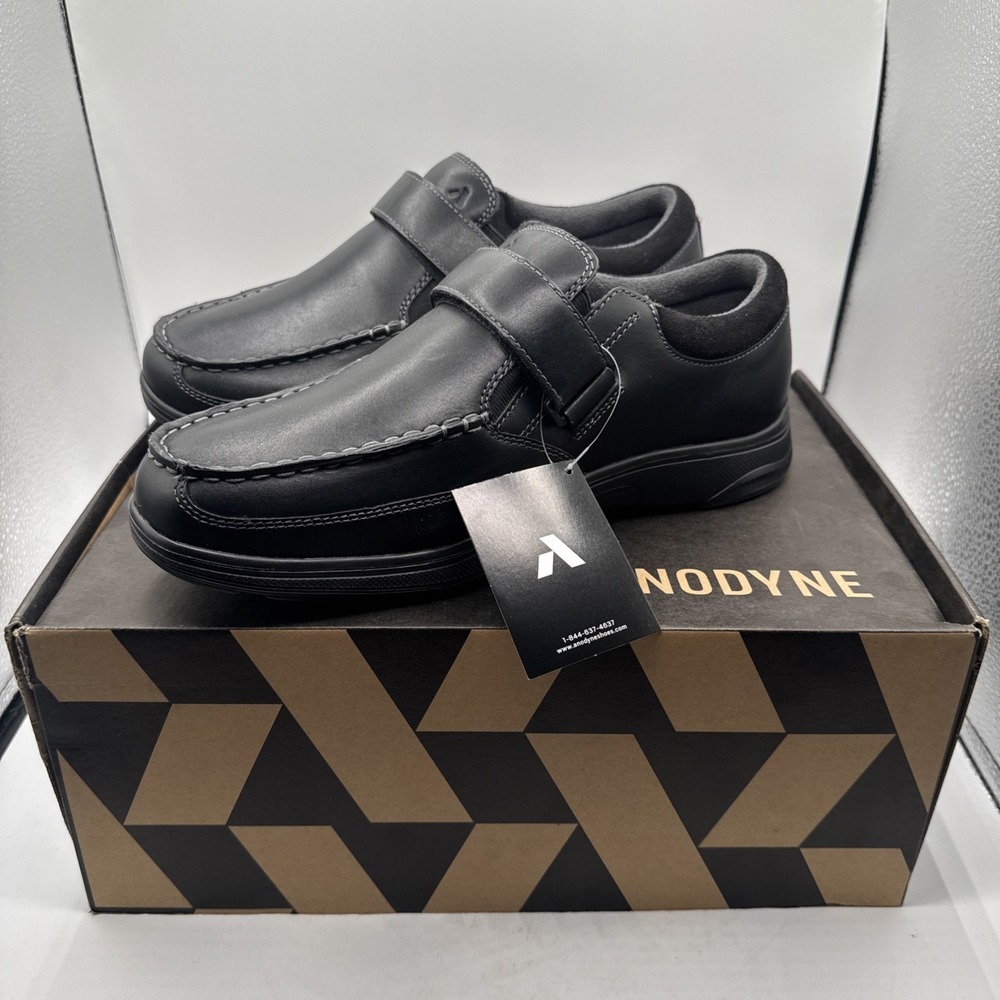 NIB Anodyne No. 52 Men's Casual Dress Shoes Orthopedic - Black - Size 9.5 Wide